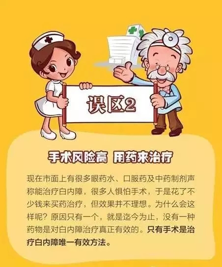 你對(duì)白內(nèi)障的誤解有多深？